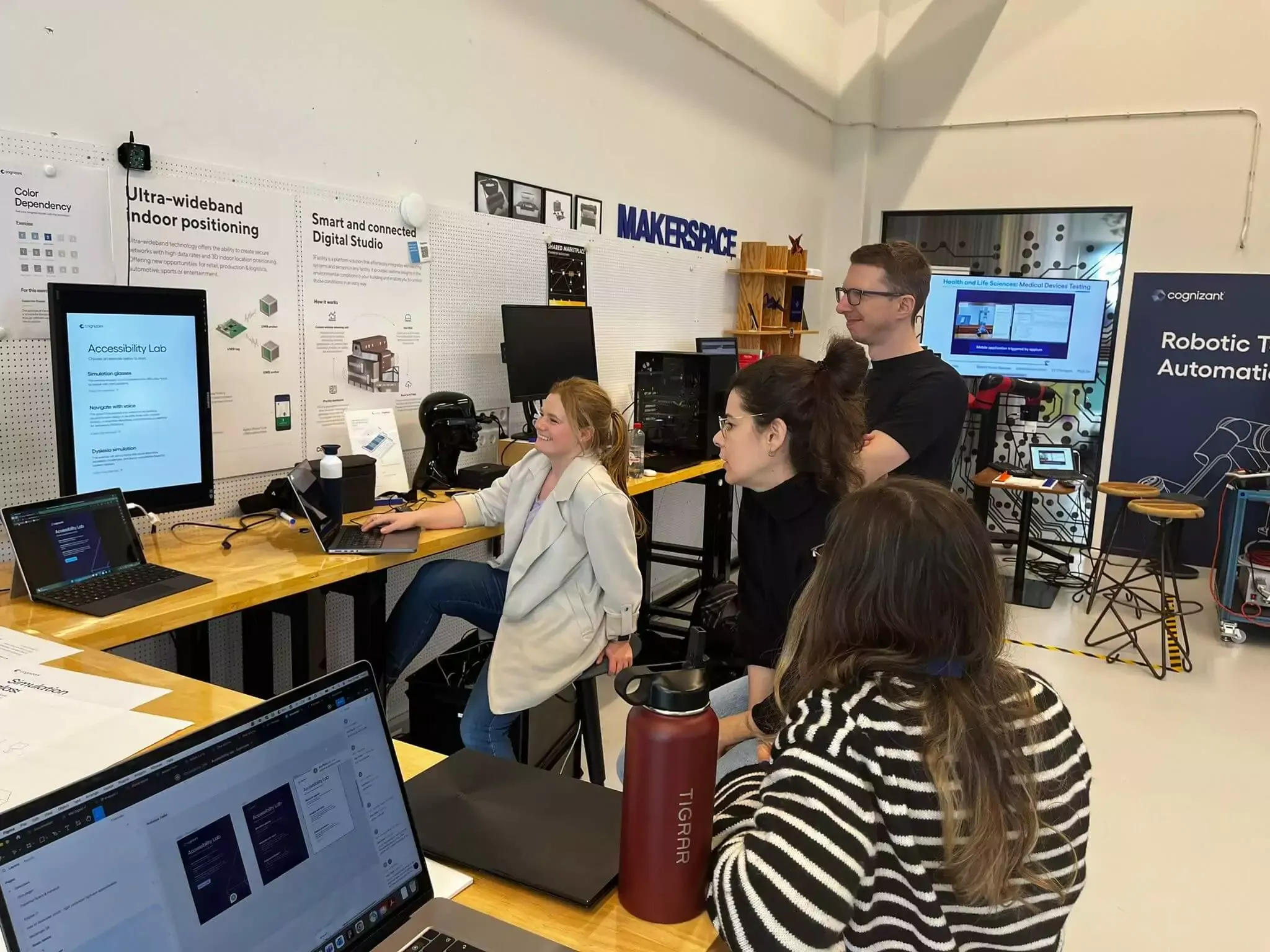 Sylwia at makerspace